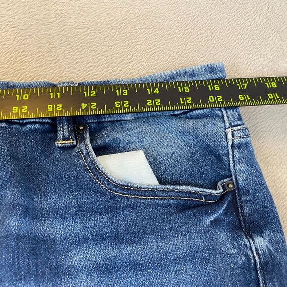BKE Men's Jeans Size 32x35.5 Payton Mid Rise Bootcut Blue Denim Casual Y2K - Picture 6 of 15